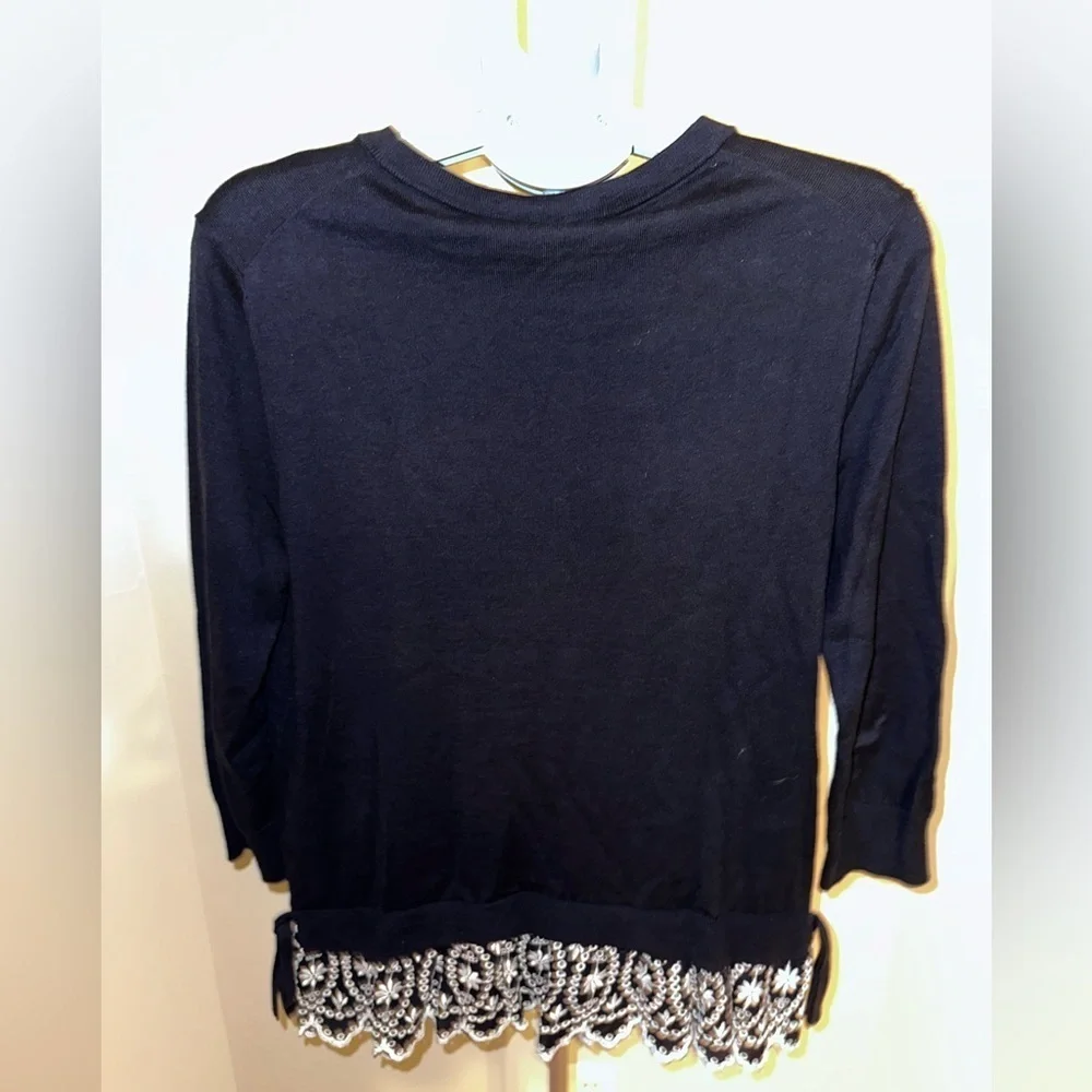 Kate Spade Broome Street Eyelet Sweater
